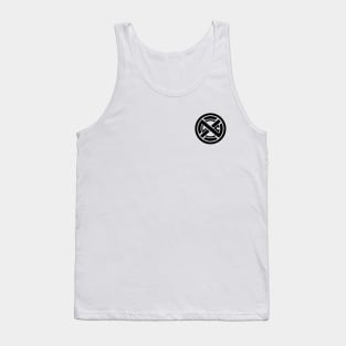 XLNC Logo Small Black Tank Top